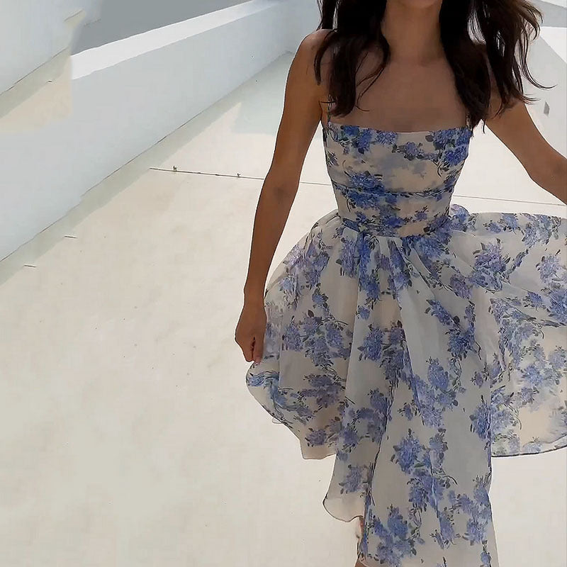Floral Graceful And Fashionable Dress