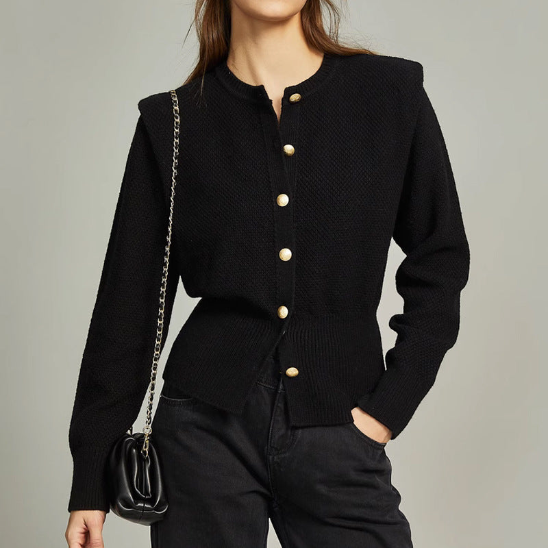 Personality Knitted Cardigan Coat