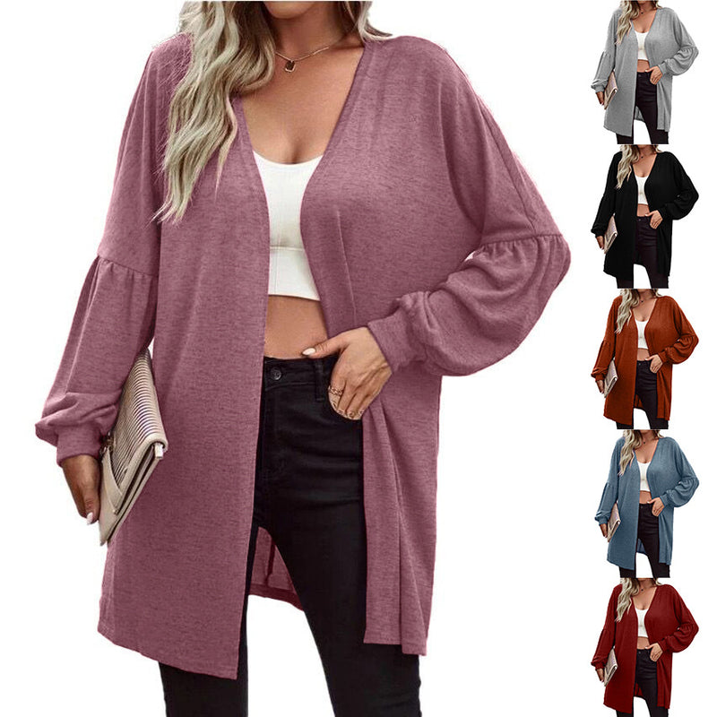 Long Sleeve Cardigan Knitted Coat