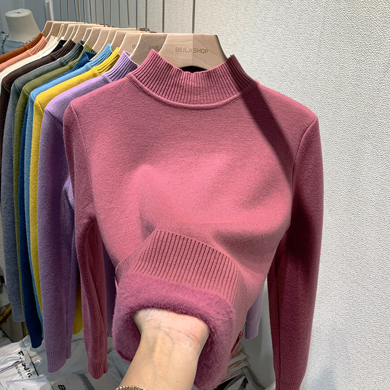 And One Mink Fur Inner Wear Blouse