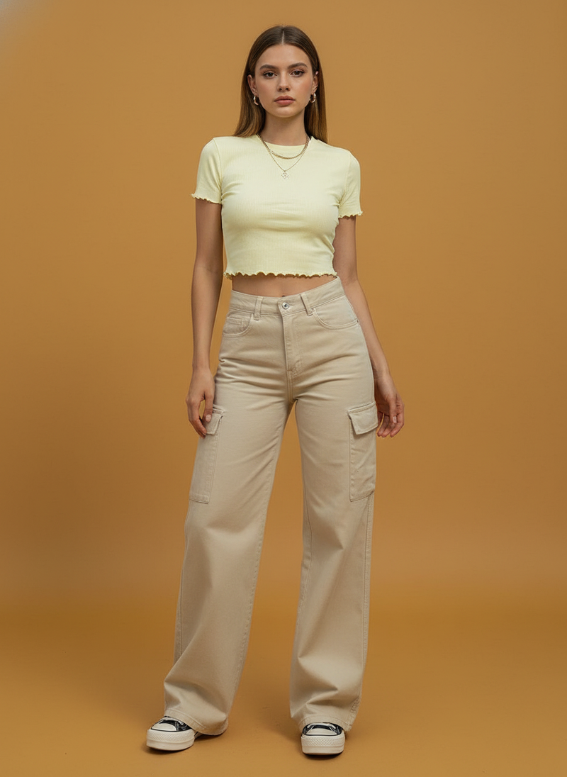 Straight Jeans In
