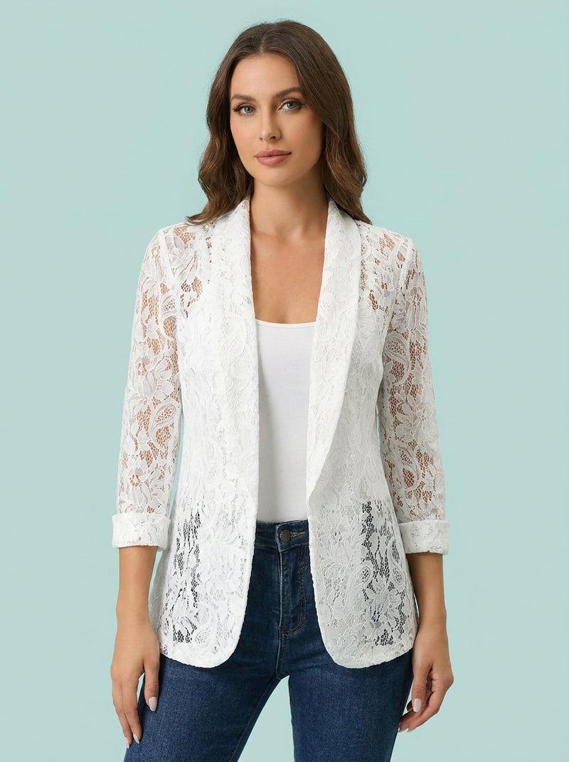 Lace Blouse Jacket