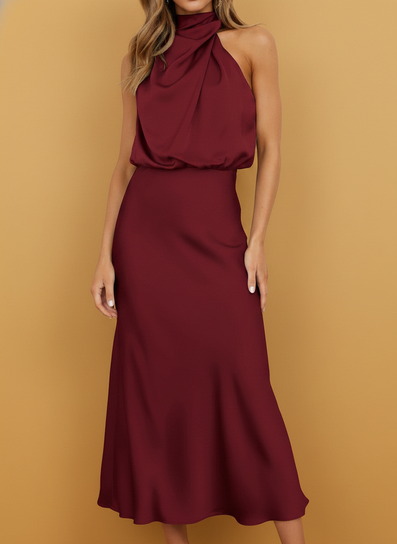 Sleeveless Dress Ins Elegant Evening Party Club Clothing