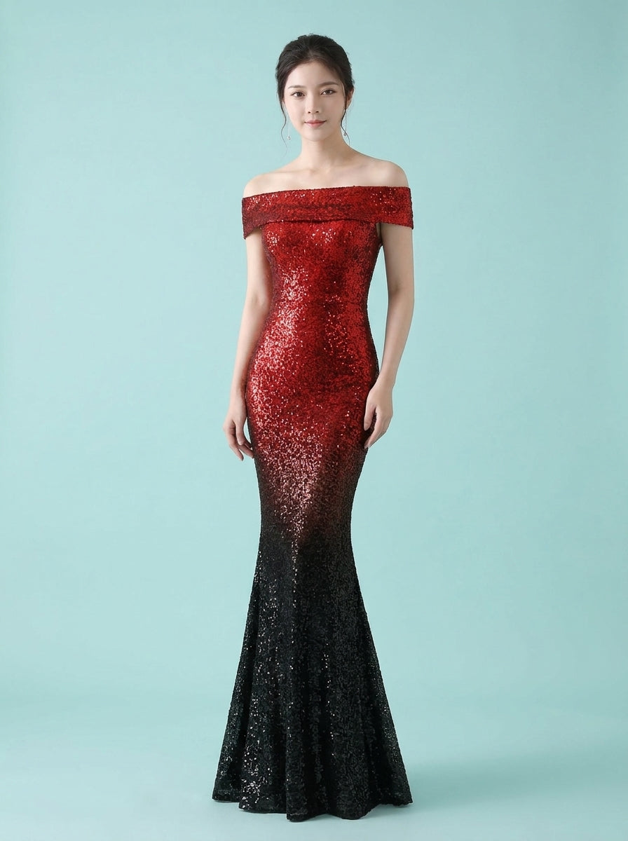 Birthday Party Dress Slimming Host Long