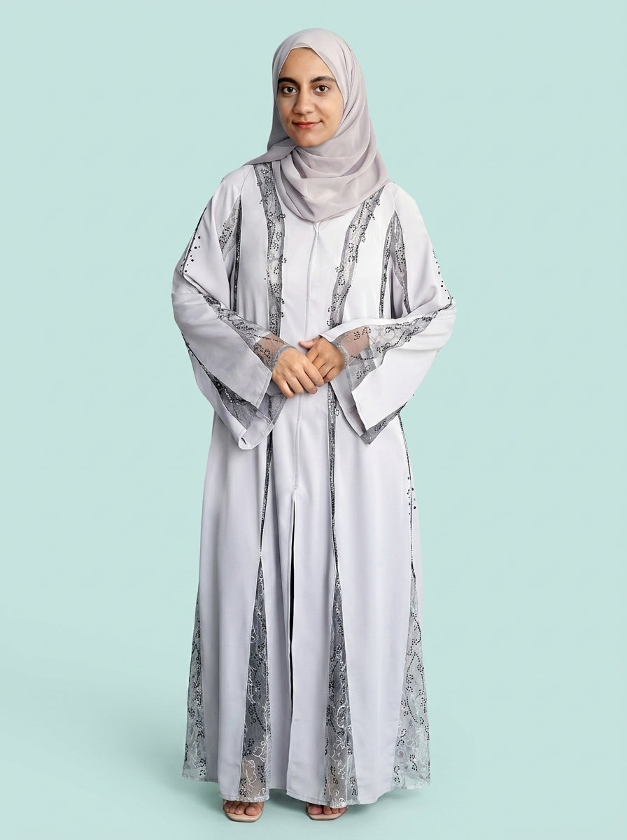 Long Sleeve Voile Dress