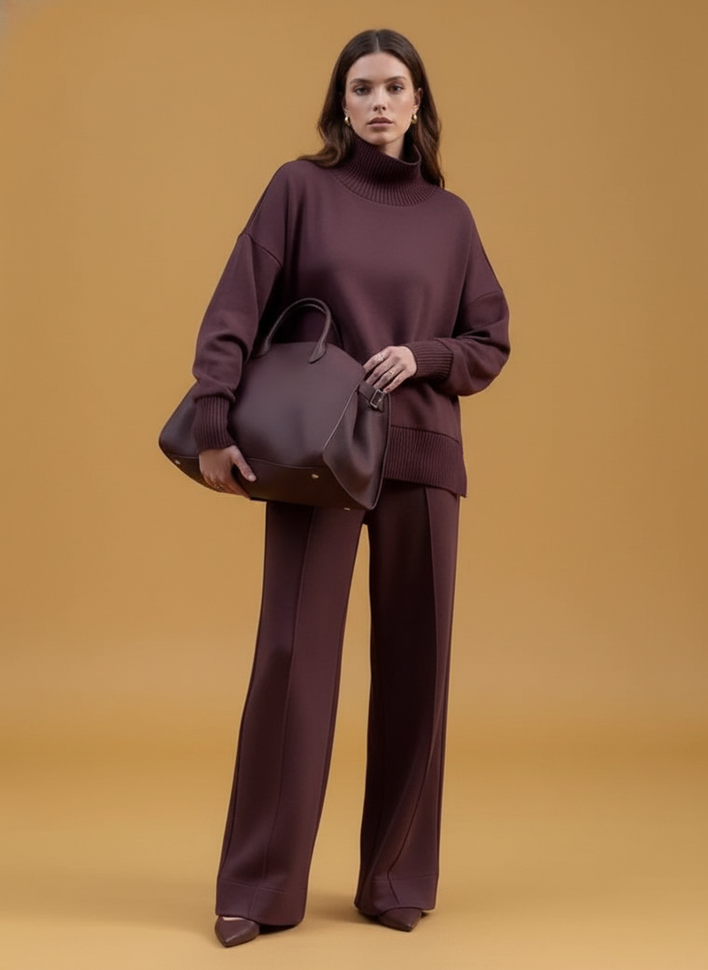 INS Loose Pockets Trousers Two-piece Set