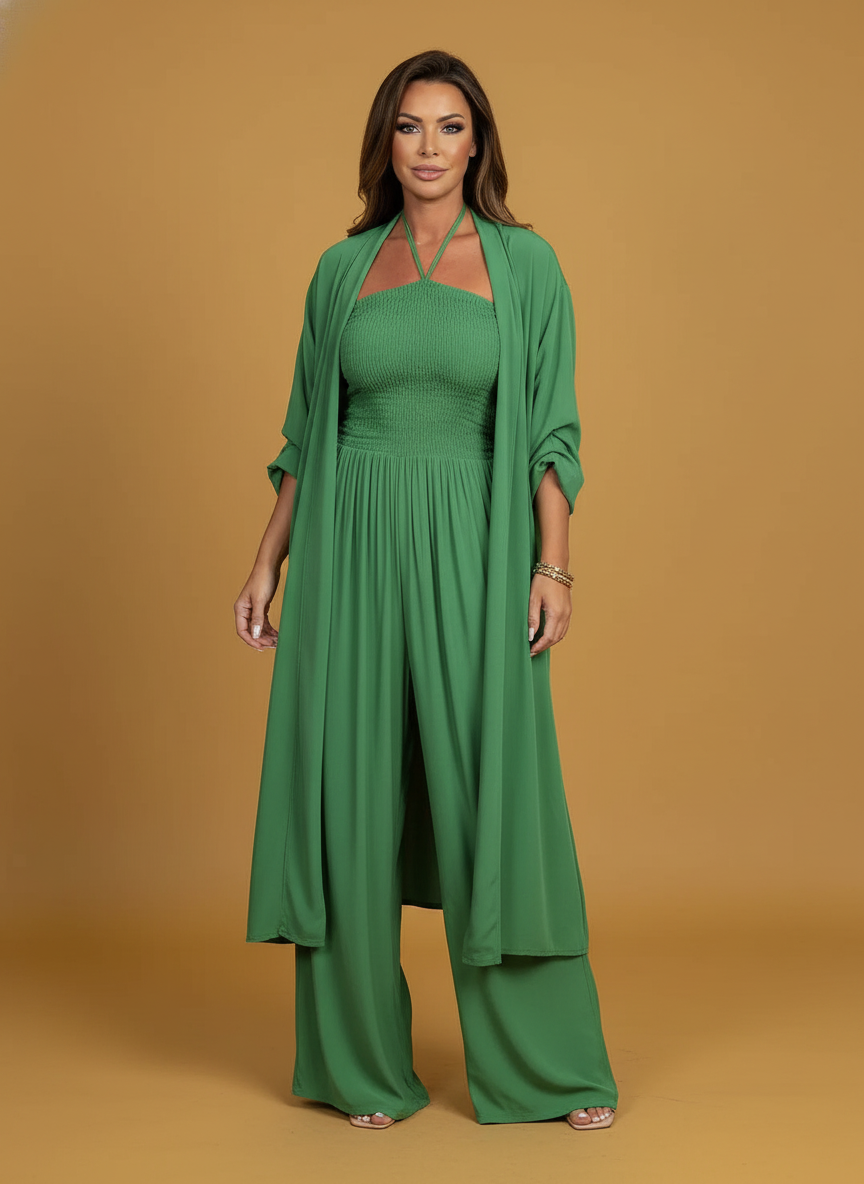 Plus Size Wide Legs Jumpsuit