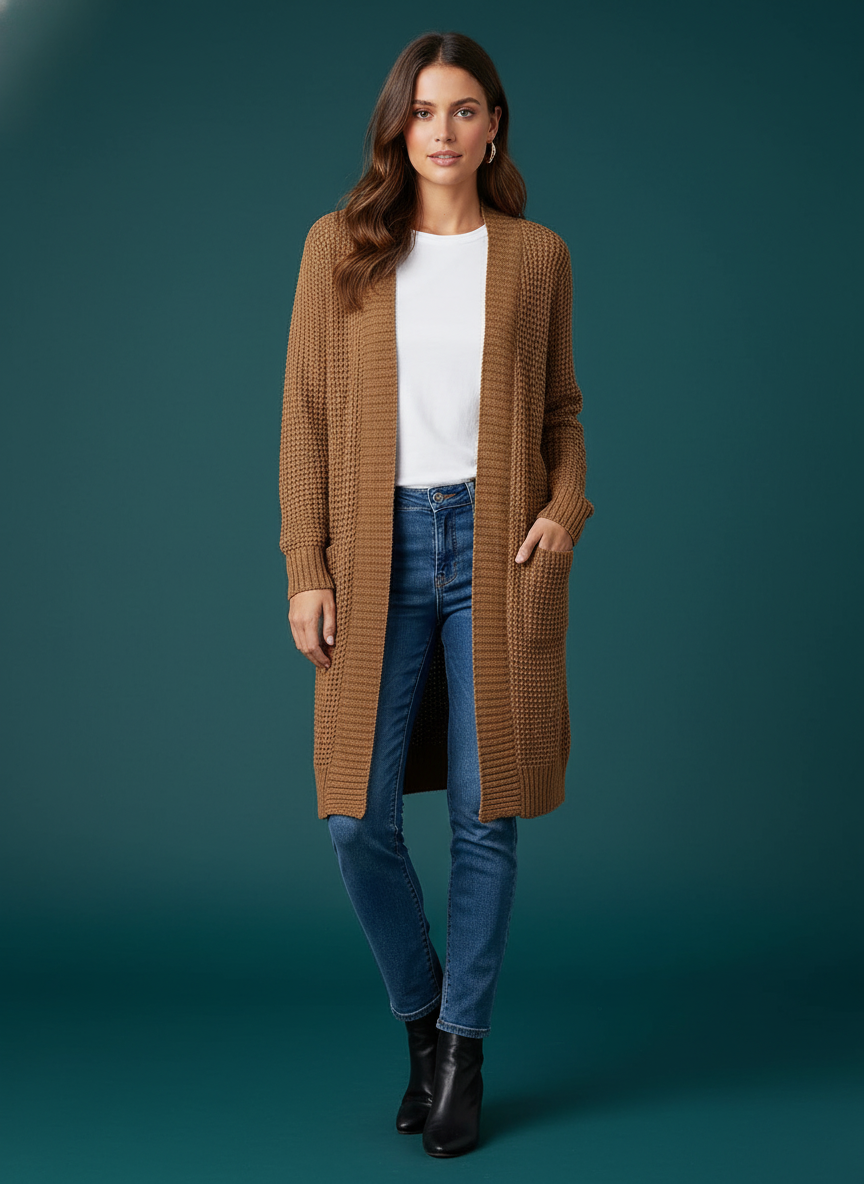 Knitwear Slim-fit Commute Cardigan Jacket