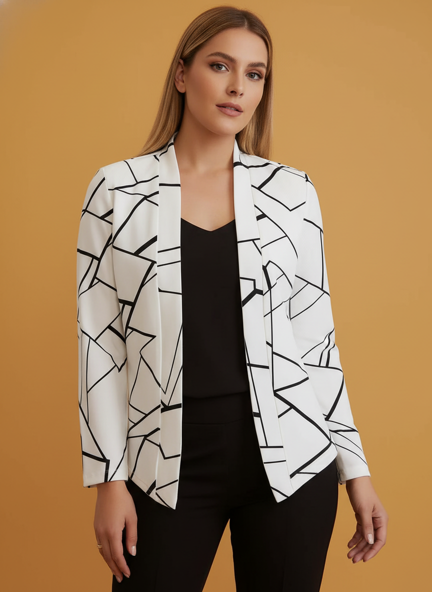 Printed Small Suit Jacket