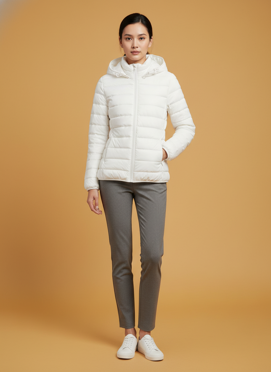 Loose Jacket Plus Fat Size Light And Thin Down Short Sister
