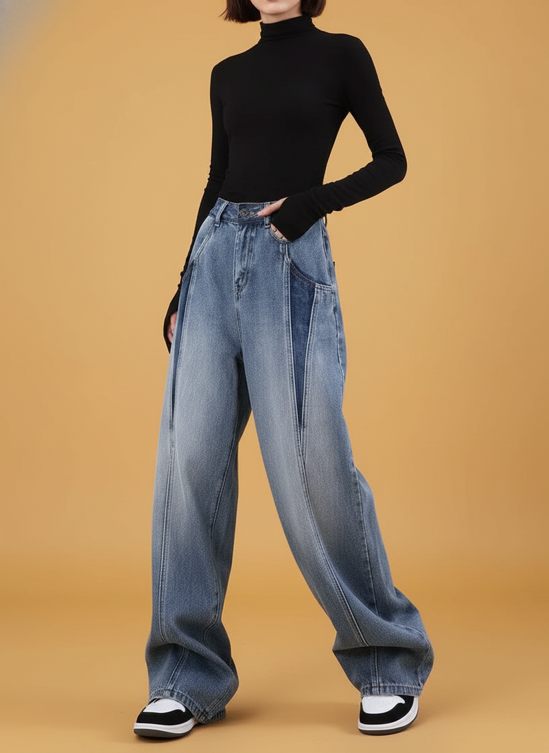 Jeans Trend Straight All-matching