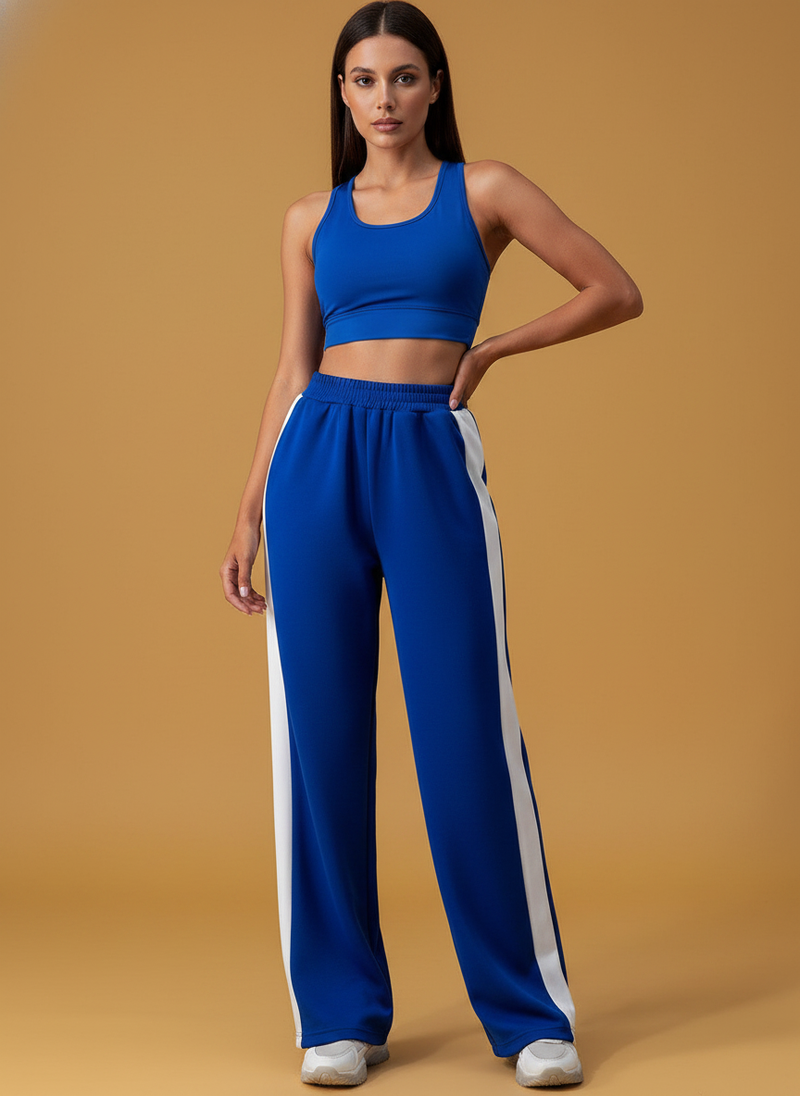 European And American High Waist Pants All-matching Outer
