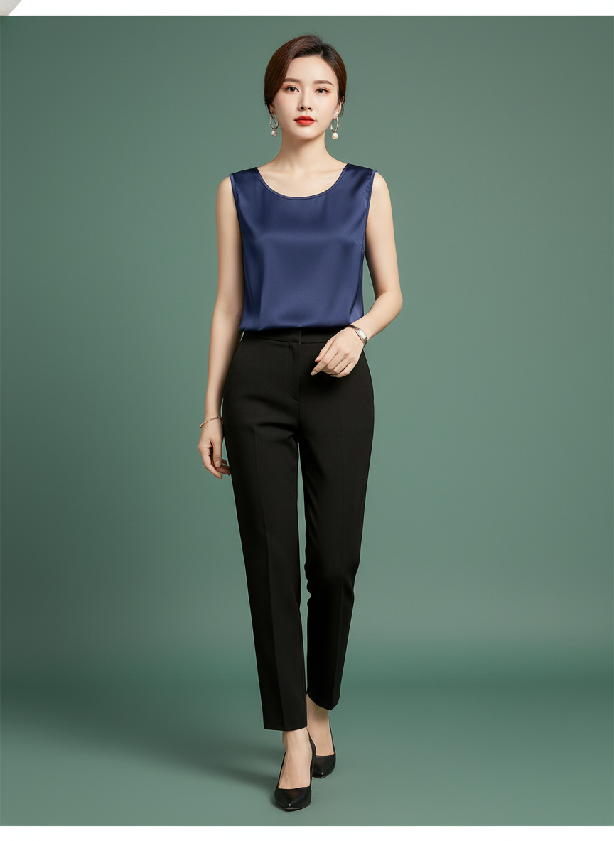 Loose Sleeveless Base Top
