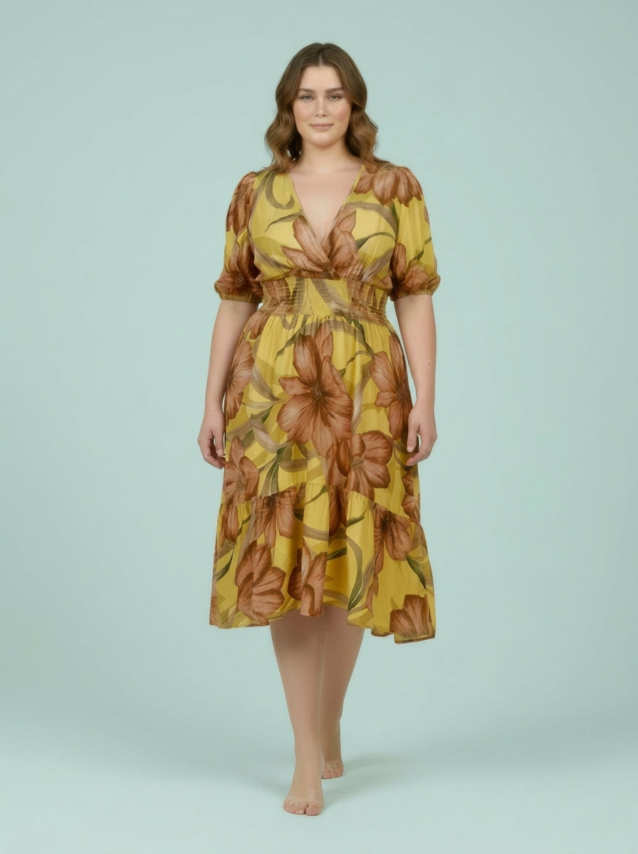 Mlle Gabrielle Floral Dress